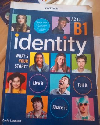 libro inglese identity A2 to B1