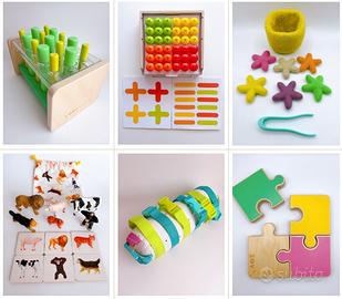 Lovevery Companion giochi legno Montessori