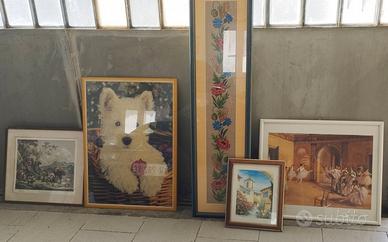 5 QUADRI DI MISURE VARIE solo in blocco