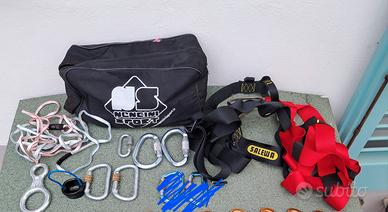 set da ferrata e arrampicata