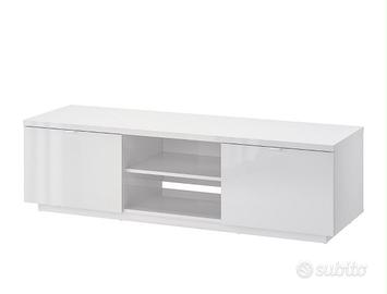 Mobile per tv Ikea color bianco lucido