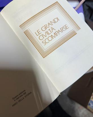 "Le grandi civiltà scomparse" leggi descrizione