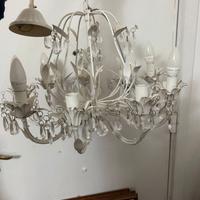 lampadario shabby