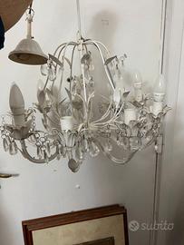 lampadario shabby