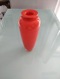 Vaso vetro arancio