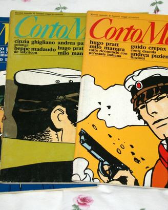 Riviste FUMETTI,Gadget serie Corto Maltese,LEGGI!