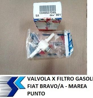 Valvola x filtro gasolio Fiat Bravo/a, Marea
