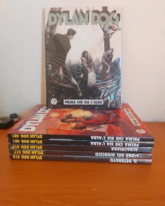dylan dog 481 tre cover + 416-417-419 blisterati 