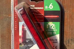 Luce ingombro a LED ROSSA 24V