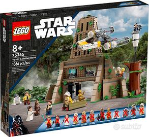 LEGO 75365 Star Wars Base Ribelle su Yavin 4