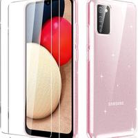 COVER SAMSUNG GALAXY A02S/A03S GLITTER Nuova