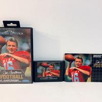 Videogioco Joe Montana Football Sega Mega Drivee