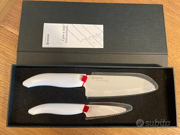 Kyocera coltelli set schin white