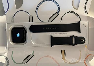 Apple watch s9 45mm cinturino Midnight M/L