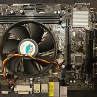 Scheda madre+i53470 e dissipatore