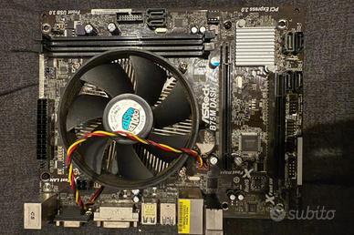 Scheda madre+i53470 e dissipatore