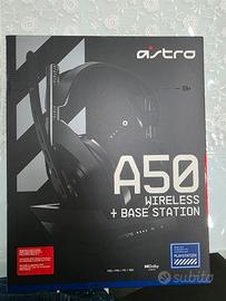 Cuffie Astro A50 4gen wireless + base station