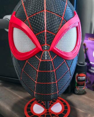 Maschera Miles Morales Spider-Man in Stampa 3D