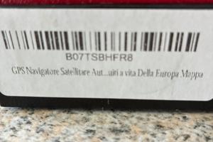 Navigatore per auto