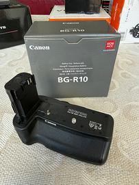 canon bg-r10 impugnatura batteria eos 2 batterie