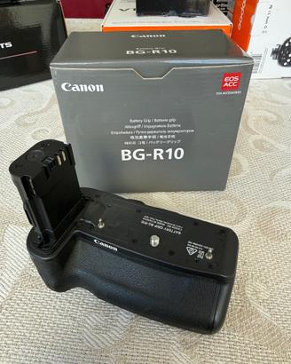 canon bg-r10 impugnatura batteria eos 2 batterie