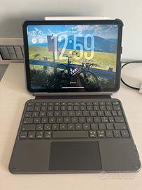 ipad 10 blu 64 gb + tastiera + penna