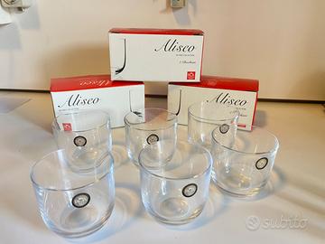 Set 6 Bicchieri RCR Cristalleria Italiana "ALISEO"