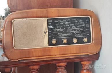 Antica grande radio marca OM per collezionisti Ita