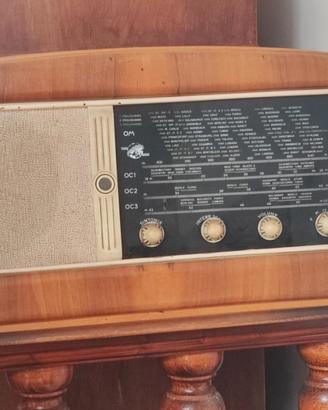 Antica grande radio marca OM per collezionisti Ita
