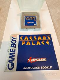 Nintendo Game Boy gioco + libretto Caesars Palace