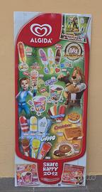 Cartello gelati Algida