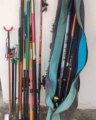 Attrezzatura pesca sportiva usata