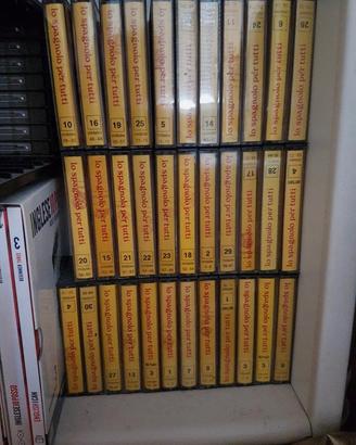 30 musicassette corso di spagnolo