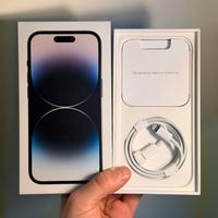 Iphone 14 Pro Nero 128gb + scatola e accessori