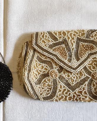 LOTTO 2 ANTICHE BORSETTE DONNA EPOCA ART DECO’