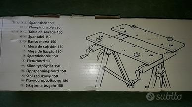 Banco morsa  da lavoro 