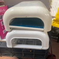 Lampada per  unghie + aspiratore unghie