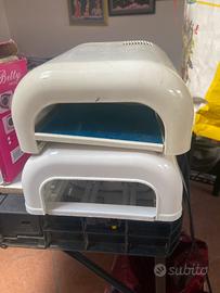 Lampada per  unghie + aspiratore unghie