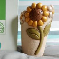 Vaso Girasole e Margherite Thun
