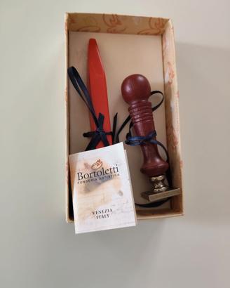 kit confezione per sigillo con ceralacca