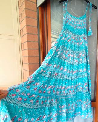 Abito lungo Smiling London, tg s.