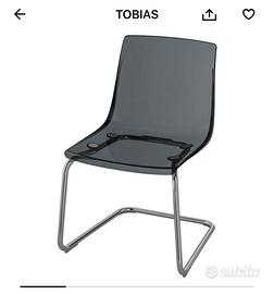 Sedie Tobias grigio Ikea