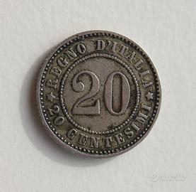 Regno d'Italia 20 Centesimi 1894 KB