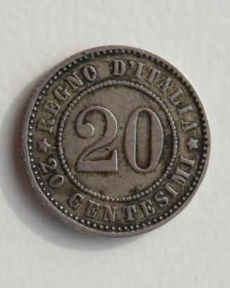 Regno d'Italia 20 Centesimi 1894 KB