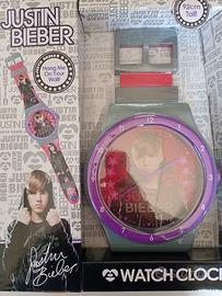 Justin Bieber orologio da parete ufficiale 