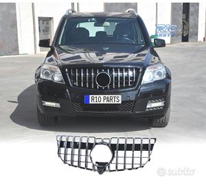 GRIGLIA MERCEDES GLK X204 12-15 LOOK AMG NERO CROM