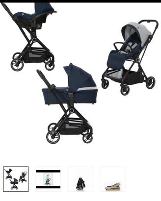 Passeggino trio Giordani e Culla Chicco Next2Me