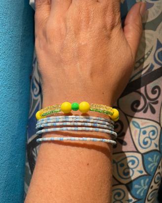 Bracciale con perline