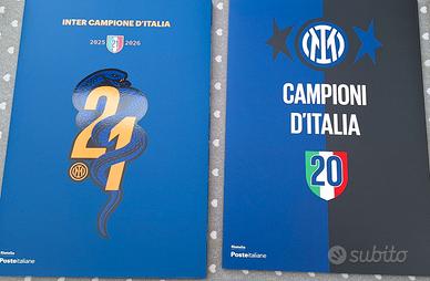 Folder Inter scudetto 20 e 21 esimo