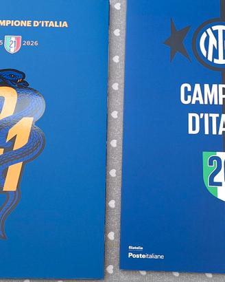 Folder Inter scudetto 20 e 21 esimo